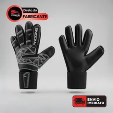 Luva de Goleiro Infantil Progne Sports Robust Training - Proteção Punho Velcro Ajustável - Campo Quadra Escolinha