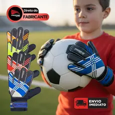 LUVA GOLEIRO BABY TRAINING CAMPO FUTEBOL SOCIETY FUTSAL PROGNE SPORTS