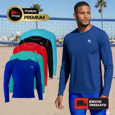 CAMISETA PROTEÇÃO UV50+ MANGA LONGA ADULTO MASCULINA SEGUNDA PELE - PROGNE SPORTS