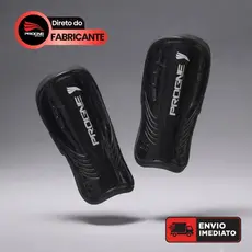 Caneleira Futebol Profissional Sem Tornozeleira Pegasus Progne Sports - Proteção Campo Futsal Society Adulto