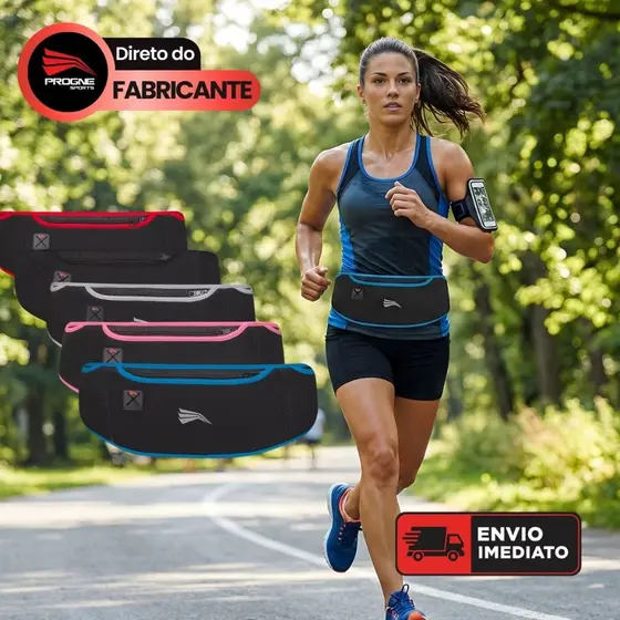 POCHETE NEOPRENE PREMIUM ESPORTIVA - CORRIDA CICLISMO TREINO ACADEMIA - PROGNE SPORTS