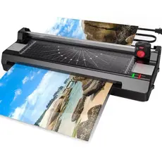 Plastificadora e Laminadora A4 Quente e Fria Refiladora Trimmer 110V - OL288S