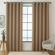 Cortina Oxford 3 metros  x 2.50 para Sala/Quarto com Ilhós para Varão