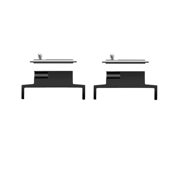 Kit 2x Conectores (Par) Adaptadores para Pulseira Pulseira Para Amazfit Verge - Verge Lite