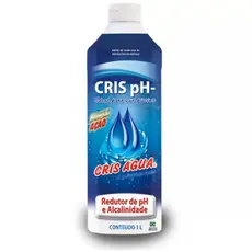 Reduz Ph E Alcalinidade De Piscina 1 Litro Cris Água