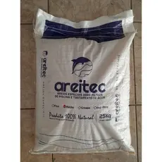 Areia Média Para Filtro de Piscina Areitec 25kg