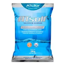 Sulfato De Alumínio Decantador Clarificante 2kg - Atcllor
