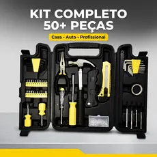 Caixa de ferramentas completa 241 peças Kit ferramentas completo com maleta soquetes catraca bits profissional