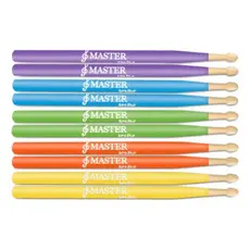 Par Baquetas Infantil Liverpool Colorida Crianças Master Kids