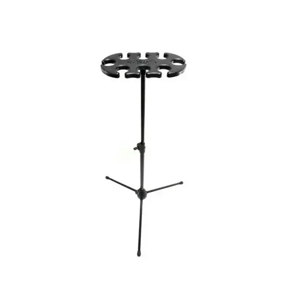 Suporte Descanso Para 08 Microfones Saty - SDM08 (Com ou Sem Fio)