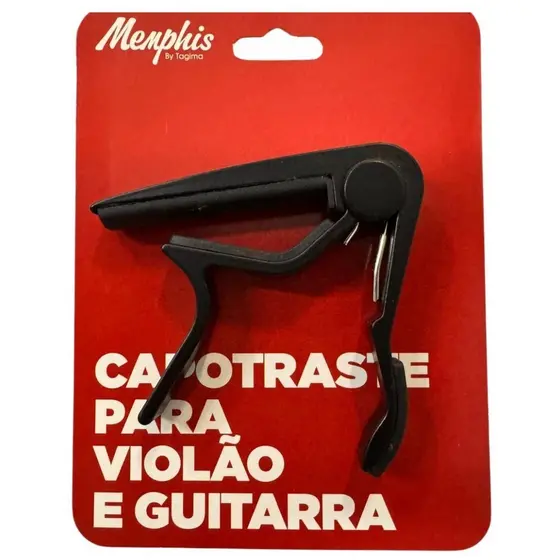 CAPOTRASTE em Metal Para Violão AÇO - MEMPHIS BY TAGIMA