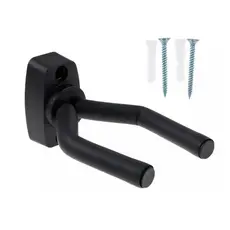 Suporte de Parede Ajustável para Pendurar Violão Guitarra Regulável Stage PretoSH85
