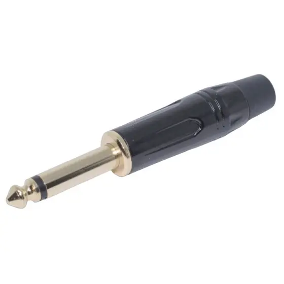 Conector P10 Mono Profissional  - Custom - CS503