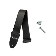 Correia P/ Violão Guitarra e Contra Baixo Basso NY01 + Roldana