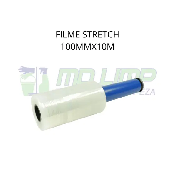 FILME STRETCH 100MMX10M COM APLICADOR