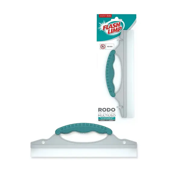 Rodo de Silicone Multiuso Flash Limp