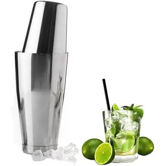 Coqueteleira Boston Inox Caipirinha 800ml