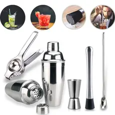 Kit Barman Caipirinha em Inox Completo Coqueteleira