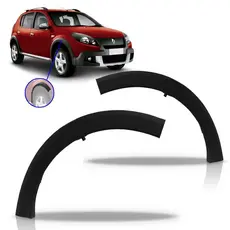 Alargador Paralama Sandero Stepway 2012 Á 2014 Dianteiro