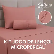 Kit Jogo de Lençol Micropercal