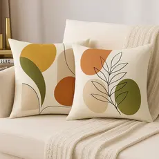Kit 4 Capas de Almofadas Decorativas Em Micropercal Moderna Macia