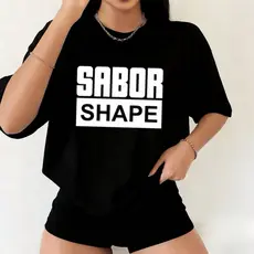 Camiseta Meme Sabor Shape ACADEMIA MUSCULAÇÃO Fitness Unissex Envio Imediato