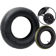 Kit Pneu Com Câmara De Ar Carriola Carrinho De Mão Pedreiro Pneu Completo Fertak