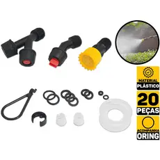 Kit Jogo De Bicos E Ducha P/ Pulverizador Costal Agrícola 6247200014