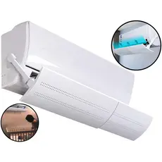 Defletor Plástico Para Ar Condicionado Direcionador De Ar Com Suporte Ajustável Universal