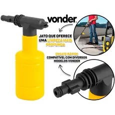 Aplicador De Detergente 400ml Snow Foam Para Lavadoras Vonder Wap Tramontina Eletrolux