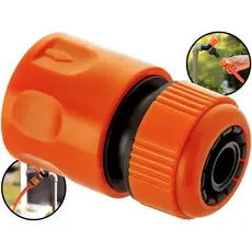 Engate Rápido Adaptador Conector De Mangueira Jardim Passagem Livre 1/2 Universal	