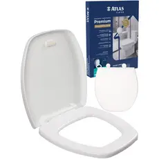 Assento Vaso Sanitário Retangular Thema Soft Close Atlas Fechamento Suave Incepa Primula Sabatini Anturius Versato
