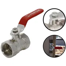 Registro Esfera Metal 3/4 Polegada Liga de Zinco Fertak 7004