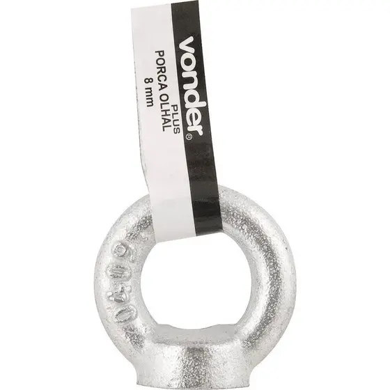 Porca Olhal M12 0,34t Industrial Galvanizado Vonder Plus