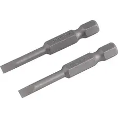 Jogo de Bit sem Ponteiras Fenda Encaixe Sextavado 1/4 4mmx50mm Vonder