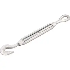 Esticador para Cabo de Aço 5/16 Gancho X Olhal Pesado Galvanizado Vonder Plus