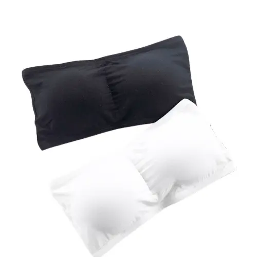 Top Faixa Liso Tomara que Caia Cropped Com Bojo Removivel Microfibra Estilo Bustiê PROMOÇÃO