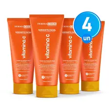 Kit 4 Sabonete Vitamina C Anti-Idade 100ml Dermachem