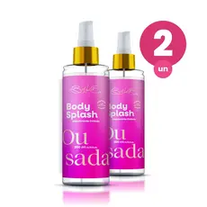 Kit 2 Body Splash Alta Fixação Ousada 200ml Fragância Floral Jasmin Belkit