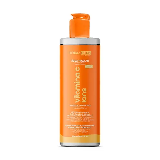 Água Micelar Vitamina C 250ml Dermachem