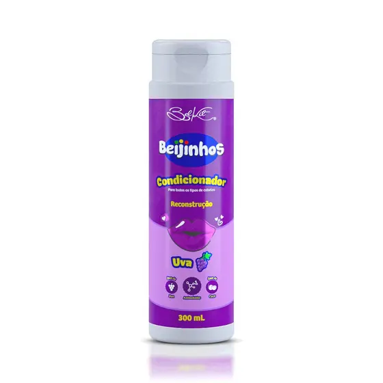 Condicionador Hidratante Beijinhos Uva 300ml Belkit