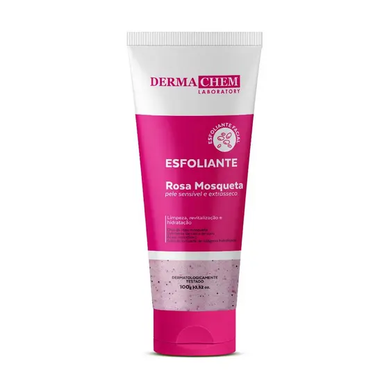 Gel Esfoliante Rosa Mosqueta 100ml Dermachem