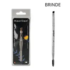 Pinça Profissional Com Ponta Diagonal Sobrancelha- Macrilan - PI-1