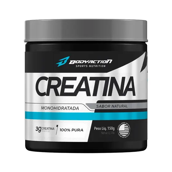 Creatina Monohidratada 150g 100% Pura Bodyaction