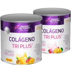 Kit 2x Colágeno Verisol Tri Plus Tipo 1, Tipo 2 e Tipo 3 - 210g Bodyaction