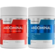 Suplementos Kit Abdominal Dia e Noite 120 Cápsulas - Nutrilibrium