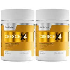 Kit 2x Cresce X4 Total 60 Cápsulas - 2 Meses Nutrilibrium