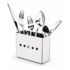 Porta Talheres Aco Inox - Escorredor Loucas Pratos Cozinha