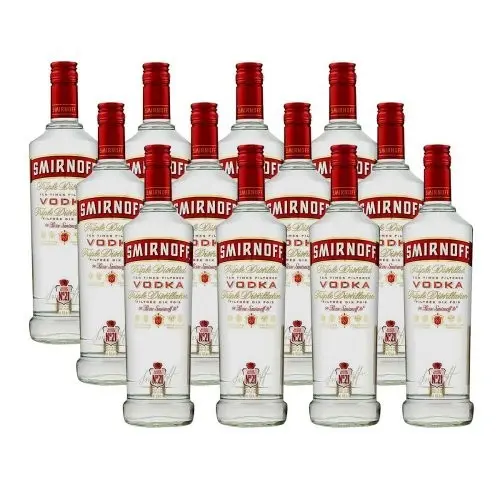 Vodka 998ml Caixa com 12 unidades Smirnoff