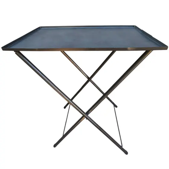 Mesa Suporte Portátil p/ Fogão 2 Bocas | Fechada, Dobrável, Ideal p/ Camping e Viagem